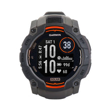 Garmin Instinct 3 Solar Rugged Outdoor GPS Smartwatch - 50mm, Silicone Band (Black) + 2 Year Repair and Replace Plan