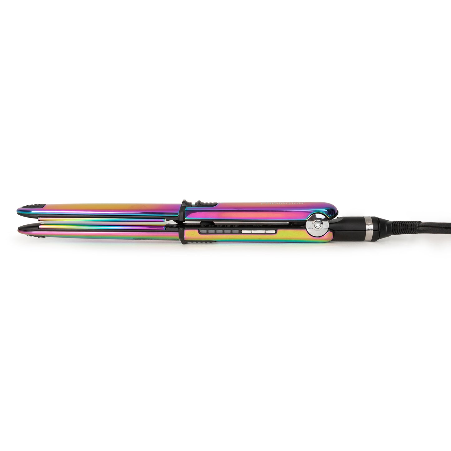 BaByliss Pro Nano Titanium Prima3100 & Prima2000 Styling Irons Prepack BNTPK1RB (Iridescent) + Clipper Grips 3-Pack + Fade Brush