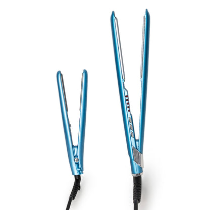 BaByliss Pro Nano Titanium 1" Ultra-Sleek Flat Iron & 3/4" Ultra-Sleek Straightener Prepack BNTPP93 + Spray Bottle