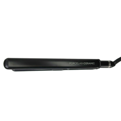 BaByliss Pro Portofino 2000 Watts Dryer Black #BPOR1 + Porcelain Ceramic Limited Edition Straightening Iron 1" and Spring Curling Iron 1¼" Styling Set