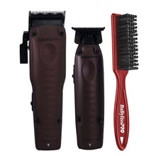 BaByliss Pro FXONE LO-PROFX Clipper & Trimmer Prepack - Midnight Purple (TOOLS ONLY) #FX129PTO + Fade Brush