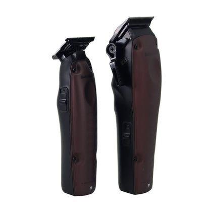 BaByliss Pro FXONE LO-PROFX Clipper & Trimmer Prepack - Midnight Purple (TOOLS ONLY) #FX129PTO + Fade Brush