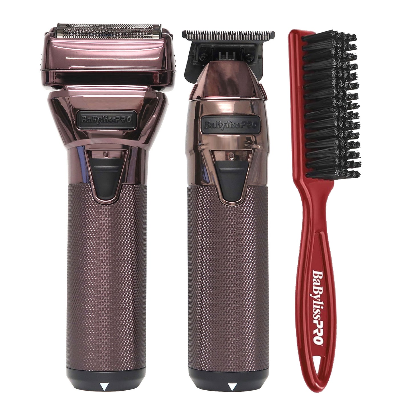 BaByliss Pro LimitedFX FXONE Nightfall Collection Trimmer & Foil Shaver FX1FSTPTO + Fade Brush