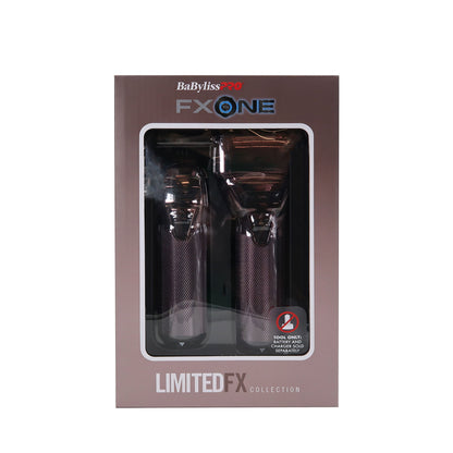 BaByliss Pro LimitedFX FXONE Nightfall Collection Trimmer & Foil Shaver FX1FSTPTO + Fade Brush