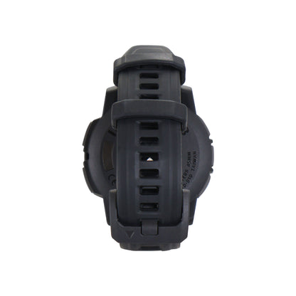 Garmin Instinct 3 Solar Rugged Outdoor GPS Smartwatch - 45mm, Silicone Band (Black) + 2 Year Repair and Replace Protection Plan
