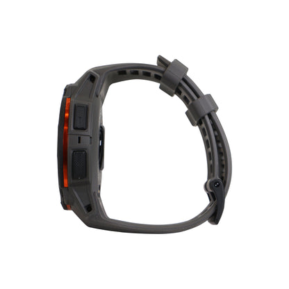 Garmin Instinct 3 Solar Rugged Outdoor GPS Smartwatch - 50mm, Silicone Band (Black) + 2 Year Repair and Replace Plan