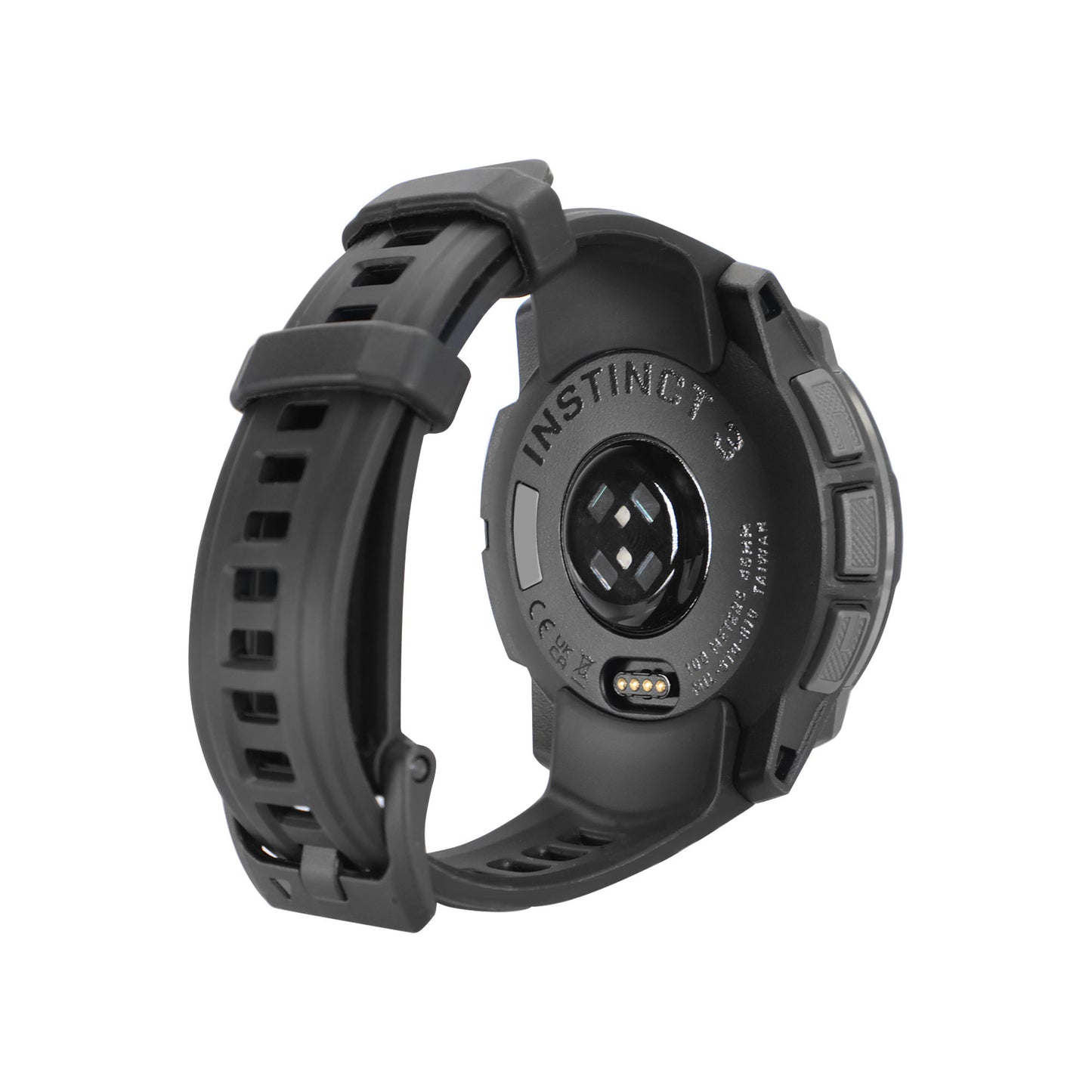 Garmin Instinct 3 AMOLED Rugged Outdoor GPS Smartwatch - 45mm, Silicone Band (Black) + 3 Year Product Repair and Replace