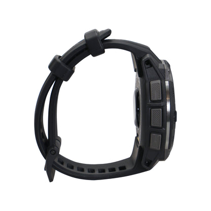 Garmin Instinct 3 AMOLED Rugged Outdoor GPS Smartwatch - 45mm, Silicone Band (Black) + 3 Year Product Repair and Replace