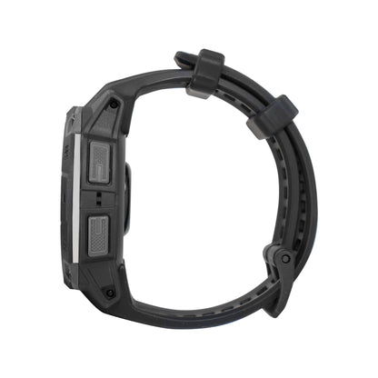 Garmin Instinct 3 AMOLED Rugged Outdoor GPS Smartwatch - 45mm, Silicone Band (Black) + 3 Year Product Repair and Replace