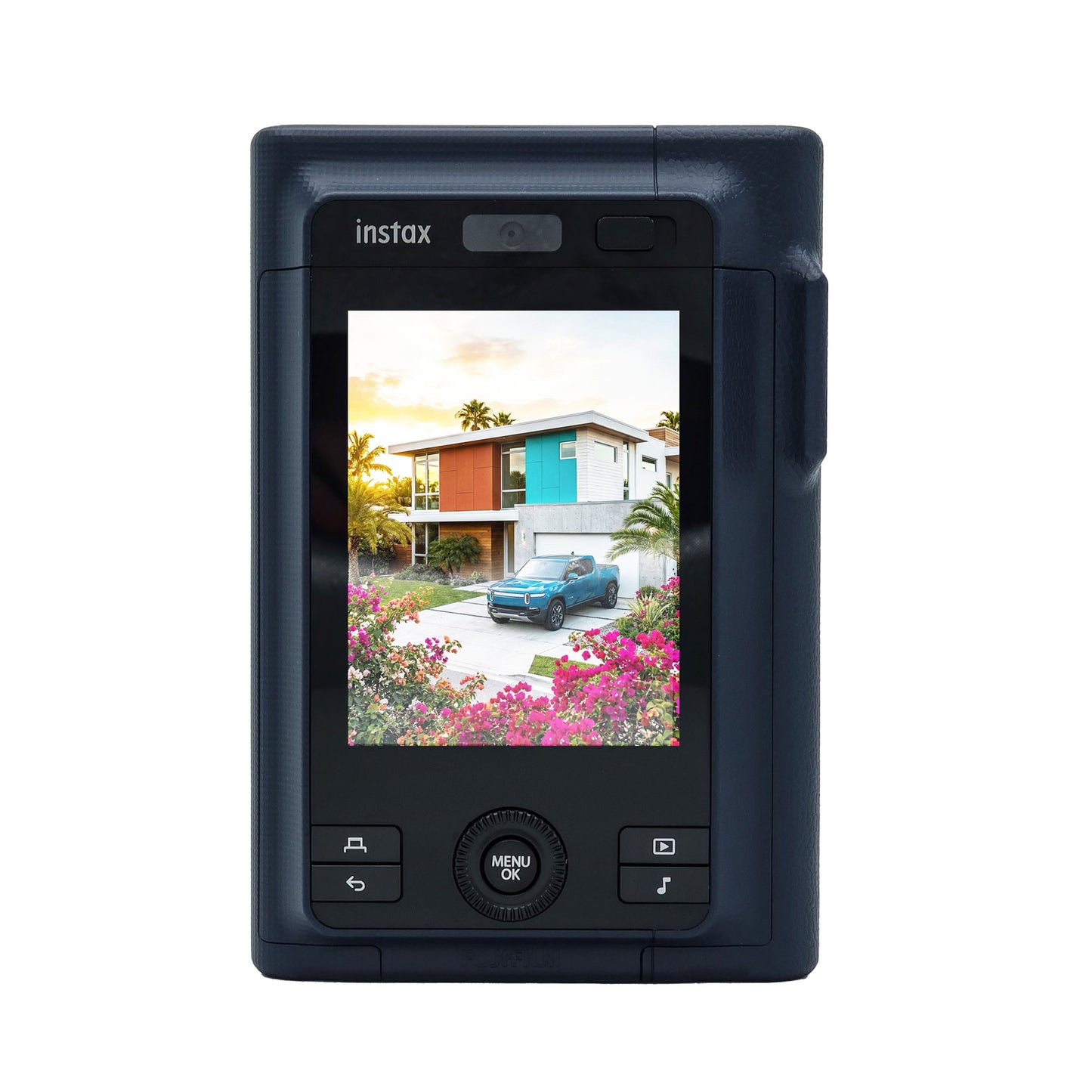FUJIFILM instax mini LiPlay+ Hybrid Instant Camera - Midnight Blue