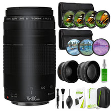 Canon EF 75-300mm f/4.0-5.6 III Lens Accessory Bundle