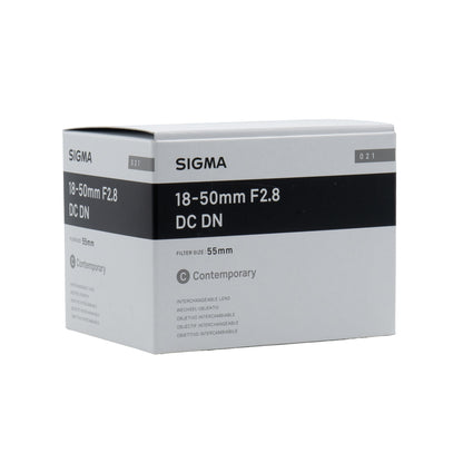 Sigma 18-50mm F2.8 DC DN Contemporary Lens for FUJIFILM X