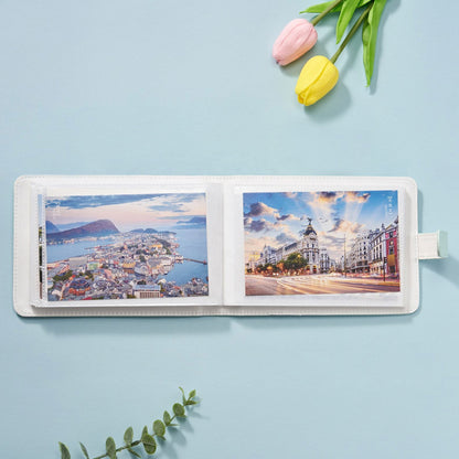 Lerp 6" 40 Pockets PU Leather Photo Storage Album (4x6 Inch, 80 Photos)
