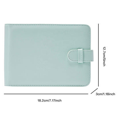 Lerp 6" 40 Pockets PU Leather Photo Storage Album (4x6 Inch, 80 Photos)