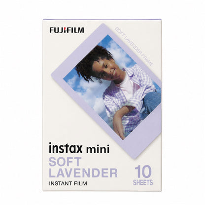 FUJIFILM instax mini Soft Lavender Instant Film (10 Exposures)