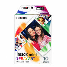 FUJIFILM instax mini Instant Film (Spray Art, 10 Exposures)