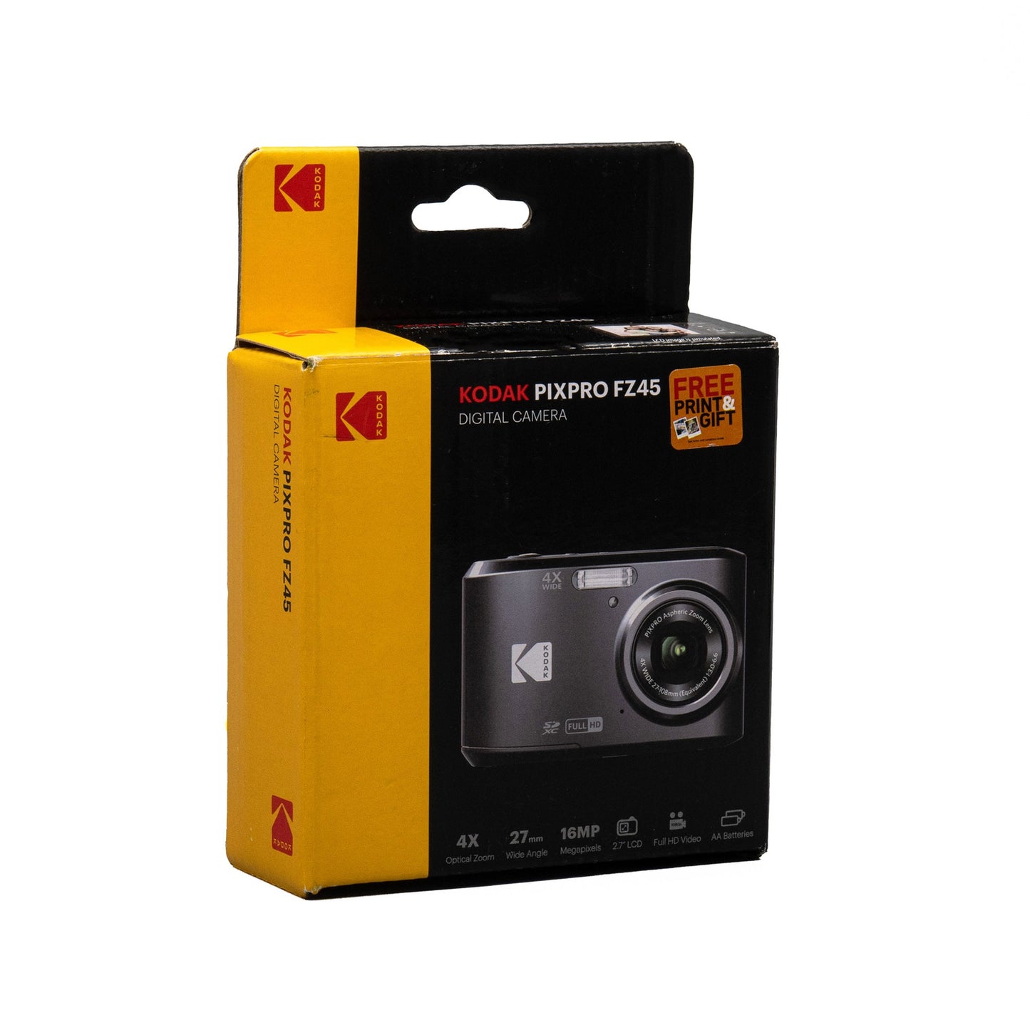 Kodak Pixpro FZ45 Portable 16MP Digital Camera (Black)