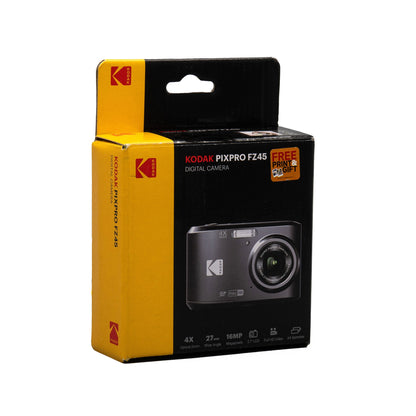 Kodak Pixpro FZ45 Portable 16MP Digital Camera (Black)