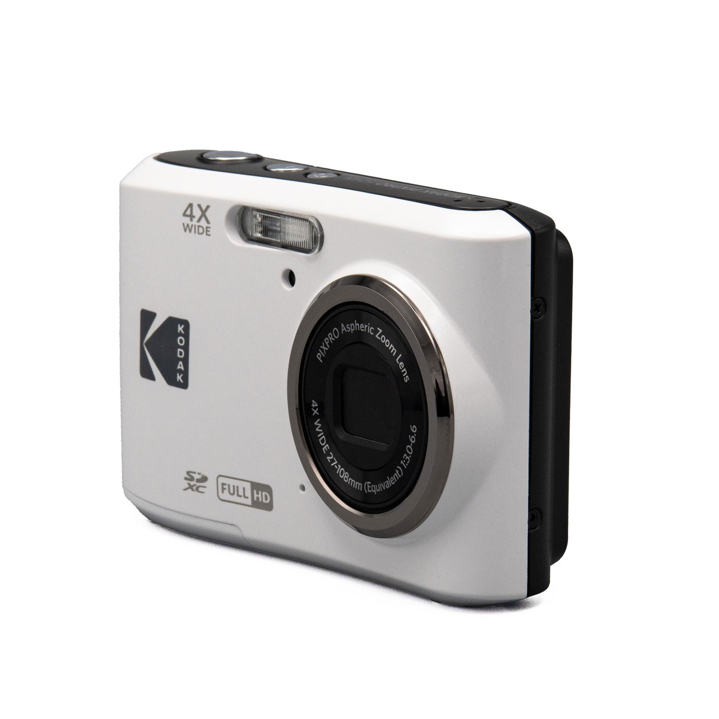 Kodak Pixpro FZ45 Portable 16MP Digital Camera (White)