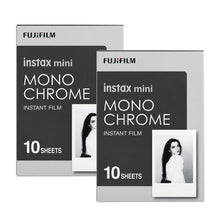 FUJIFILM instax mini Monochrome Instant Film (10 Exposures) - 2 Pack
