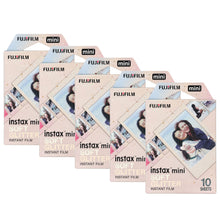 FUJIFILM instax mini Instant Film (Soft Glitter, 10 Exposures) - 5 Pack