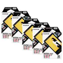 Fujifilm INSTAX Mini Contact Sheet Instant Film - 10 Exposures - 5 Pack