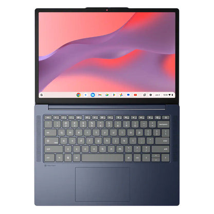 Lenovo IdeaPad Slim 3 Chromebook 14" 2K Touchscreen Laptop - MediaTek Kompanio 540 2025, 4GB Memory, 64GB eMMC (Cosmic Blue)