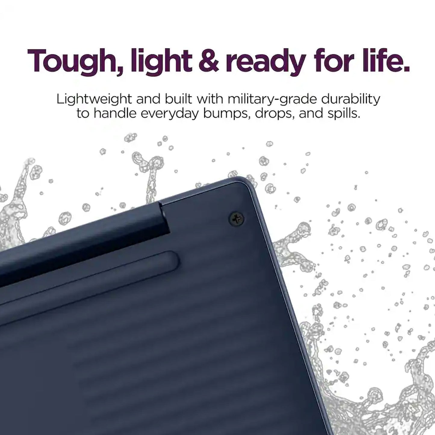 Lenovo IdeaPad Slim 3 Chromebook 14" 2K Touchscreen Laptop - MediaTek Kompanio 540 2025, 4GB Memory, 64GB eMMC (Cosmic Blue)