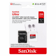 SanDisk Ultra 256GB microSDXC UHS-I Memory Card with Adapter