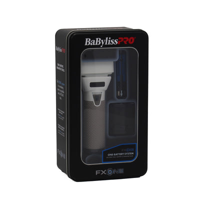BaByliss Pro FXONE FrostByte Limited Edition Double-Foil Shaver with Interchangeable Battery FX79FSTW