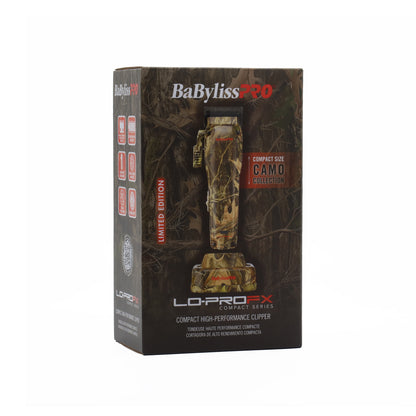 Babyliss Pro LO-PROFX Limited Edition Compact High-Performance Cordless Clipper (Camo) FX82CAM