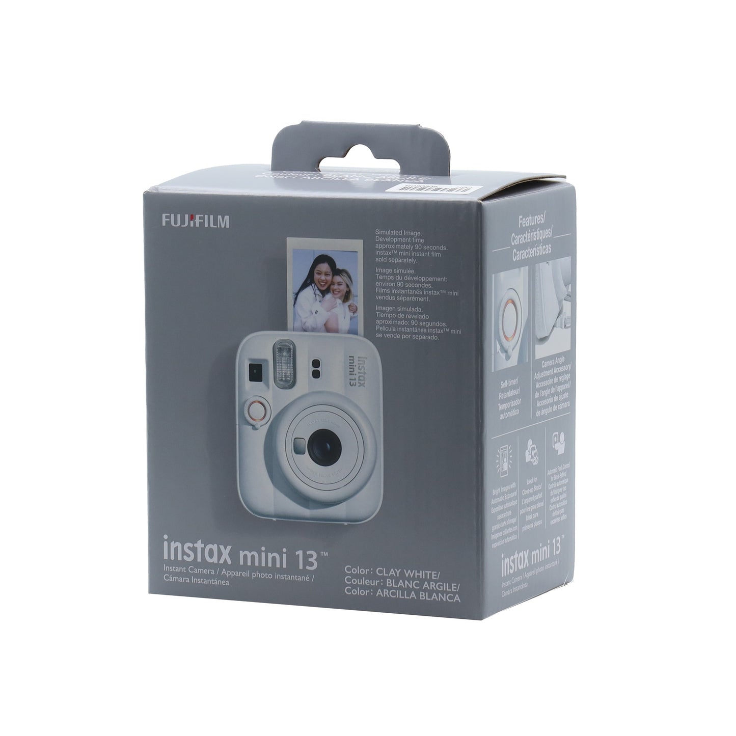 FUJIFILM INSTAX MINI 13 Instant Film Camera (Clay White)