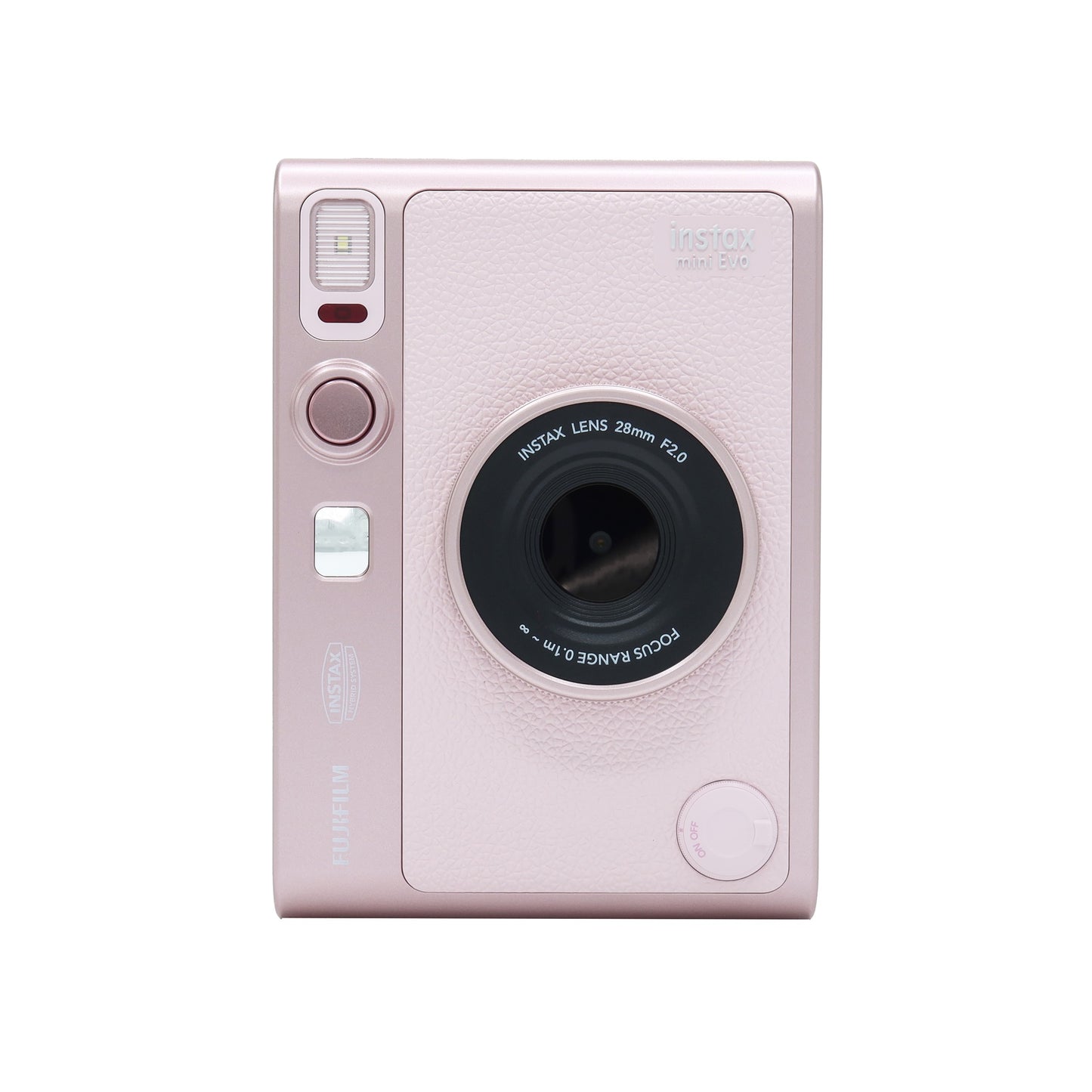 FUJIFILM INSTAX MINI EVO Hybrid Instant Camera (Gentle Rose)