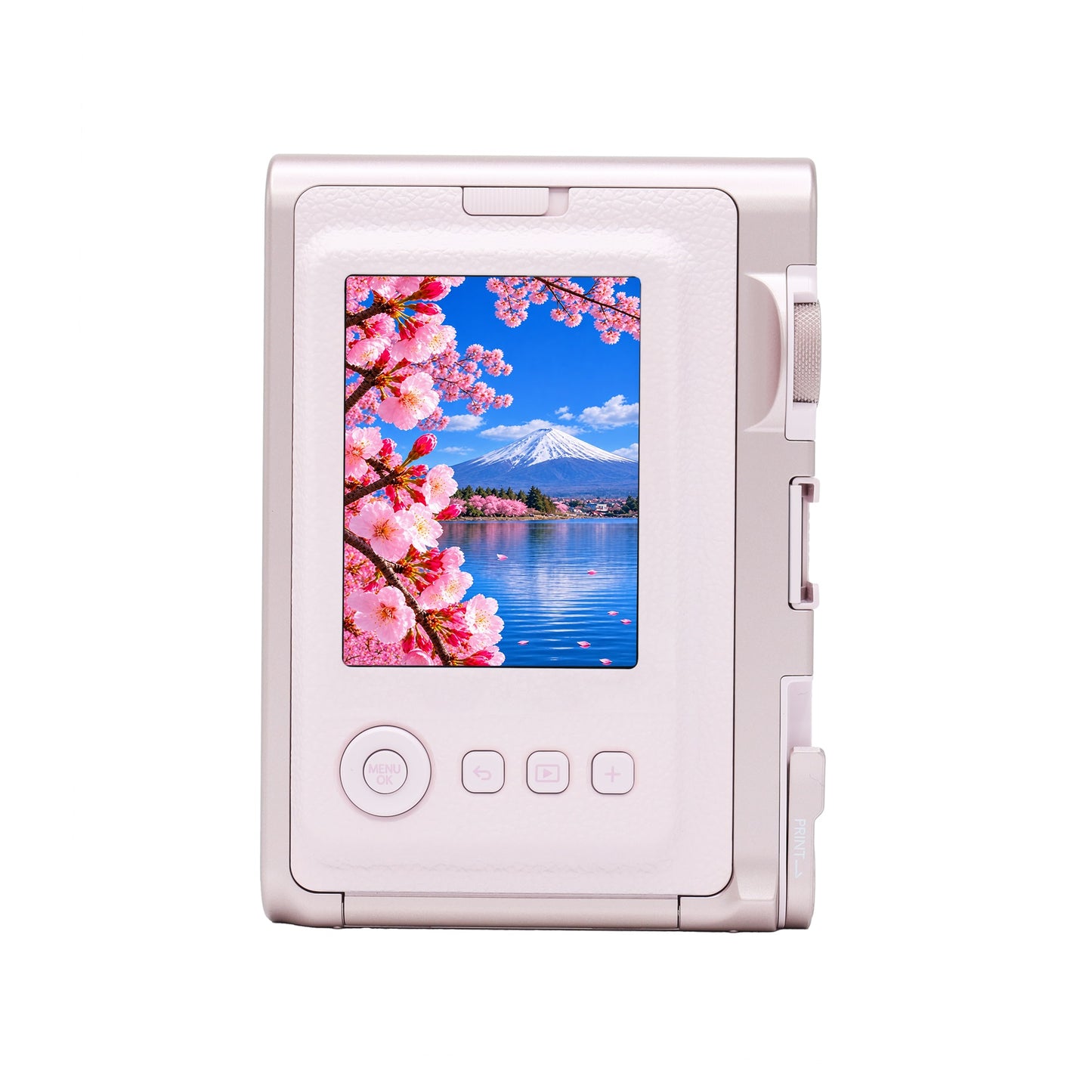 FUJIFILM INSTAX MINI EVO Hybrid Instant Camera (Gentle Rose)