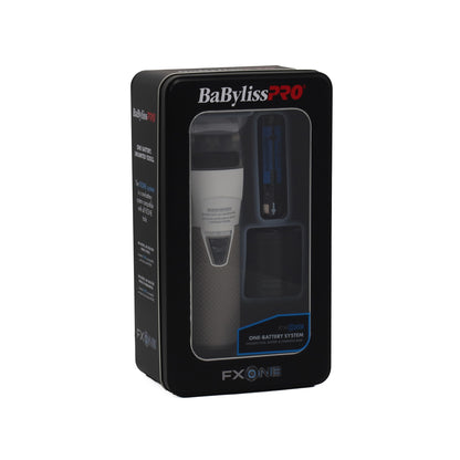 Babyliss Pro FXONE Frostbyte Limited Edition All-Metal Interchangeable Battery Cordless Clipper FX899TW