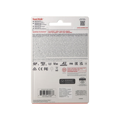 SanDisk Extreme 128GB microSDXC UHS-I Memory Card 190MB/s Read