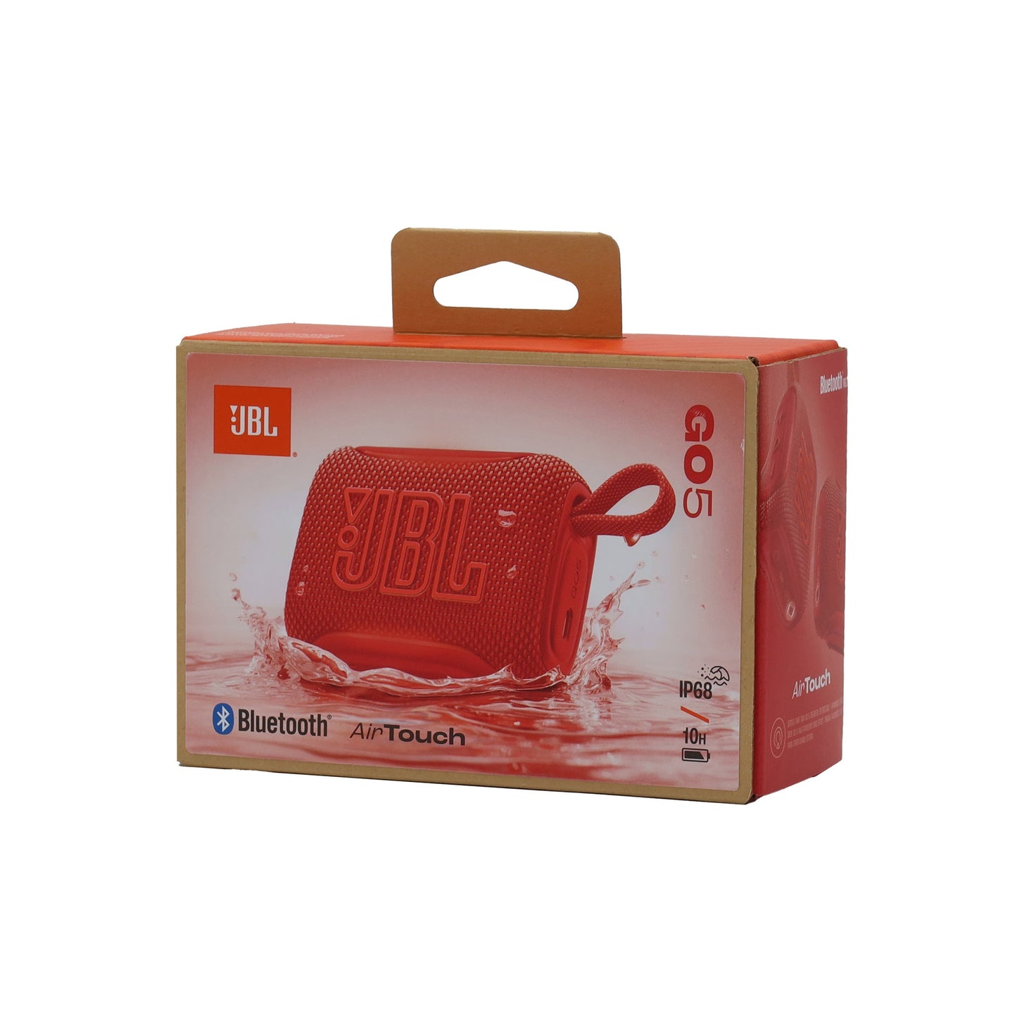 JBL Go 5 Portable Waterproof Bluetooth Speaker - Red