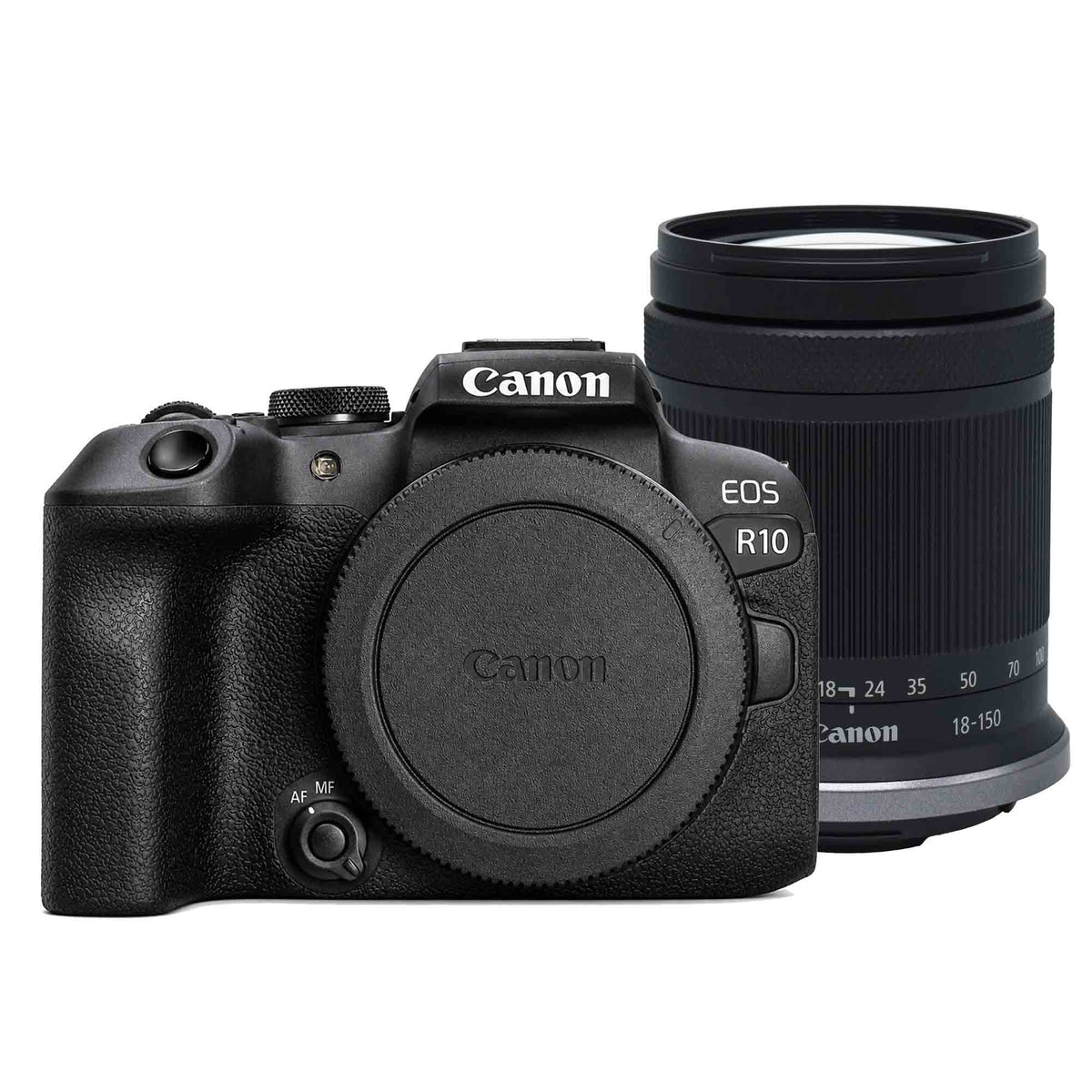 Canon EOS R10 Mirrorless Camera - Black + Canon RF-S 18-150mm f/3.5-6.3 IS STM Lens