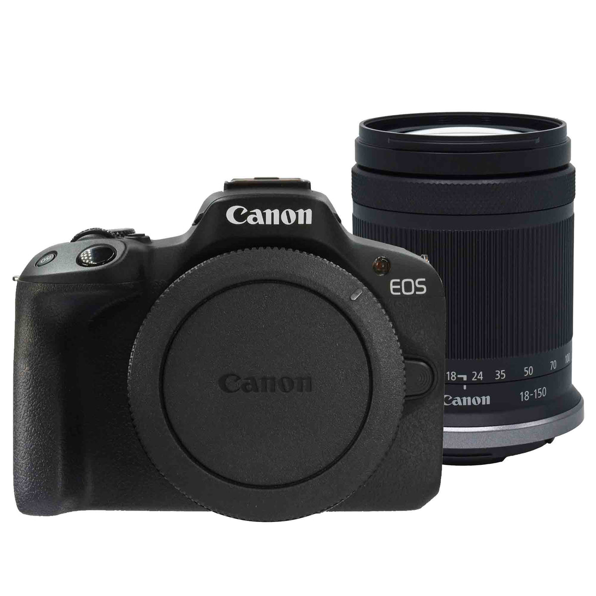 Canon EOS R50 Mirrorless Camera Body (Black) + Canon RF-S 18-150mm f/3.5-6.3 IS STM Lens