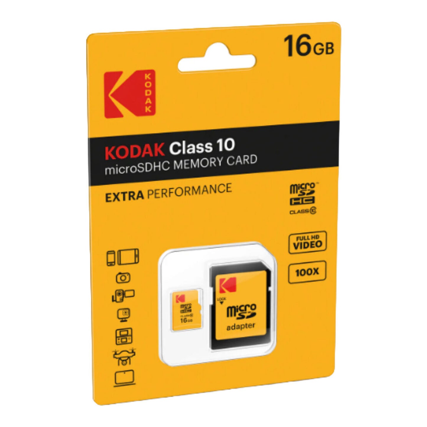 Kodak Charmera Millennium Edition Keychain Digital Camera (Blind Box) + Kodak 16GB Premium Performance microSDHC Memory Card with SD Adapter + Compact Camera Case