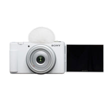 Sony ZV-1F Vlogging Camera for Content Creators and Vloggers (White)