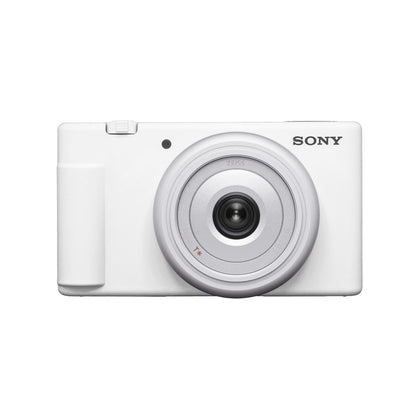 Sony ZV-1F Vlogging Camera for Content Creators and Vloggers (White)