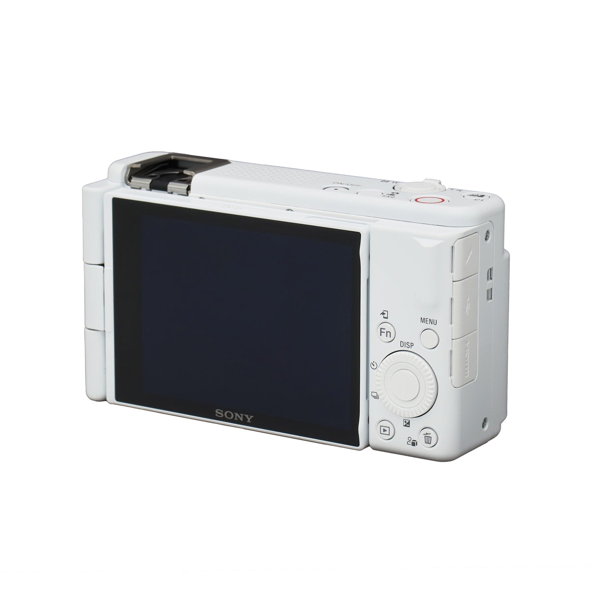 Sony ZV-1F Vlogging Camera for Content Creators and Vloggers (White)