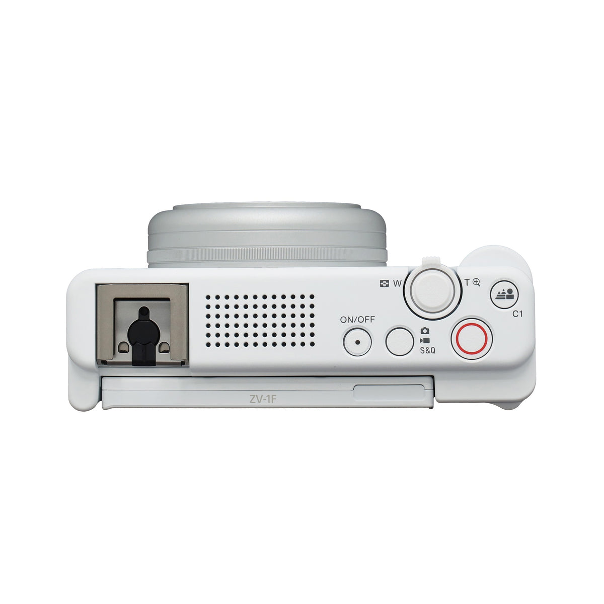 Sony ZV-1F Vlogging Camera for Content Creators and Vloggers (White)