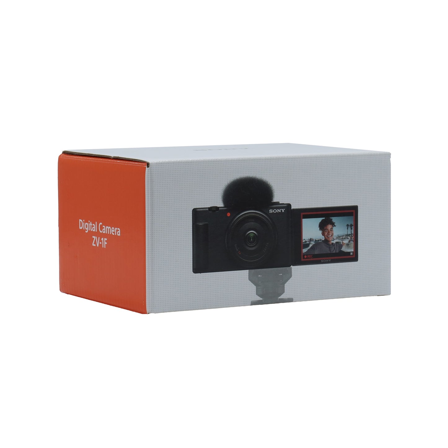 Sony ZV-1F Vlogging Camera for Content Creators and Vloggers (White)