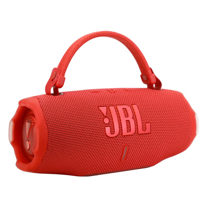 JBL Charge 6 Portable Waterproof Bluetooth Speaker (Red) + Sony WI-C100 Wireless In-Ear Headphones - Black