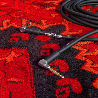 Pig Hog PH186RR 18.6ft Right-Angle to Right-Angle Instrument Cable