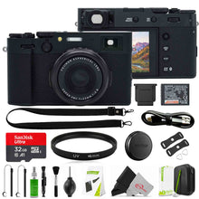 Fujifilm X100VI Digital Camera Black Photography Bundle