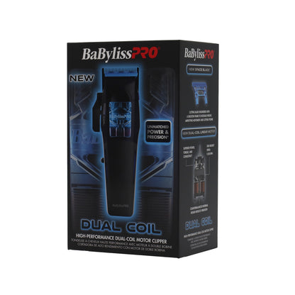BaByliss PRO FX95C Dual-Coil Motor Clipper with LED-Illuminated Housing