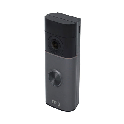 Ring Battery Doorbell 4K Pro (newest model), Retinal 4K with wide-angle video, up to 10x Enhanced Zoom (Deep Silver)